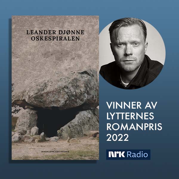 Leander Djønne tildelt Lytternes romanpris 2022
