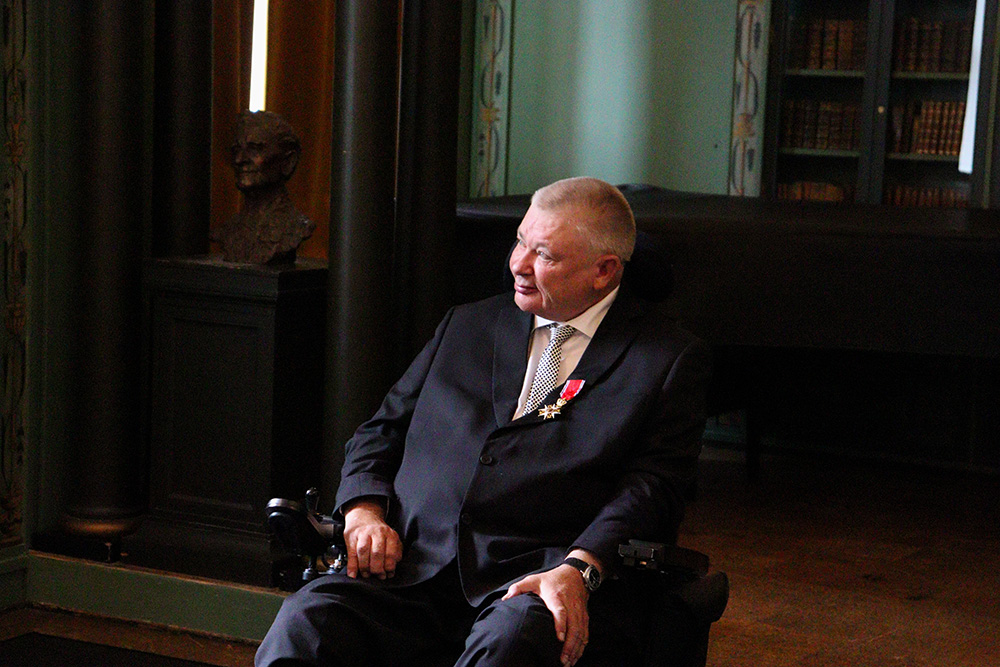 Jeg akter å kjempe videre Thorvald Steens tale under tildelingen av St. Olavs Orden